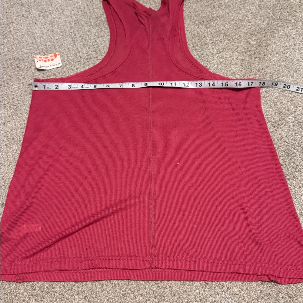 FP Movement Love Tank Wild Raspberry Ribbed Racerback NWT Large - Picture 8 of 14